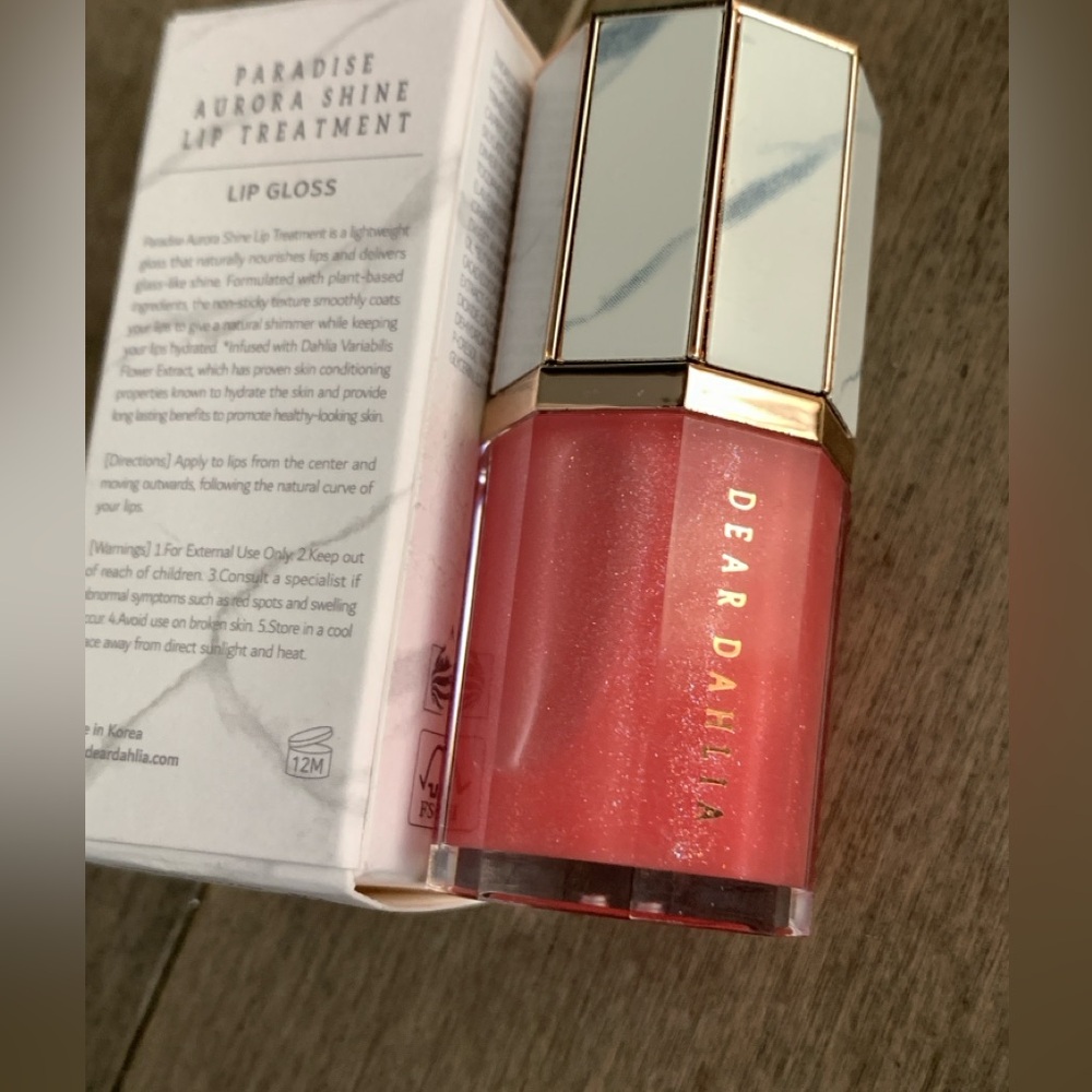 NIB Dear Dahlia Paradise Aurora Shine Lip Treatment - Twilight - Picture 6 of 6